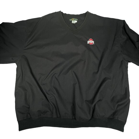 Ohio State University Nylon Jacket OSU Pullover Windbreaker XXL Buckeyes - Picture 4 of 9